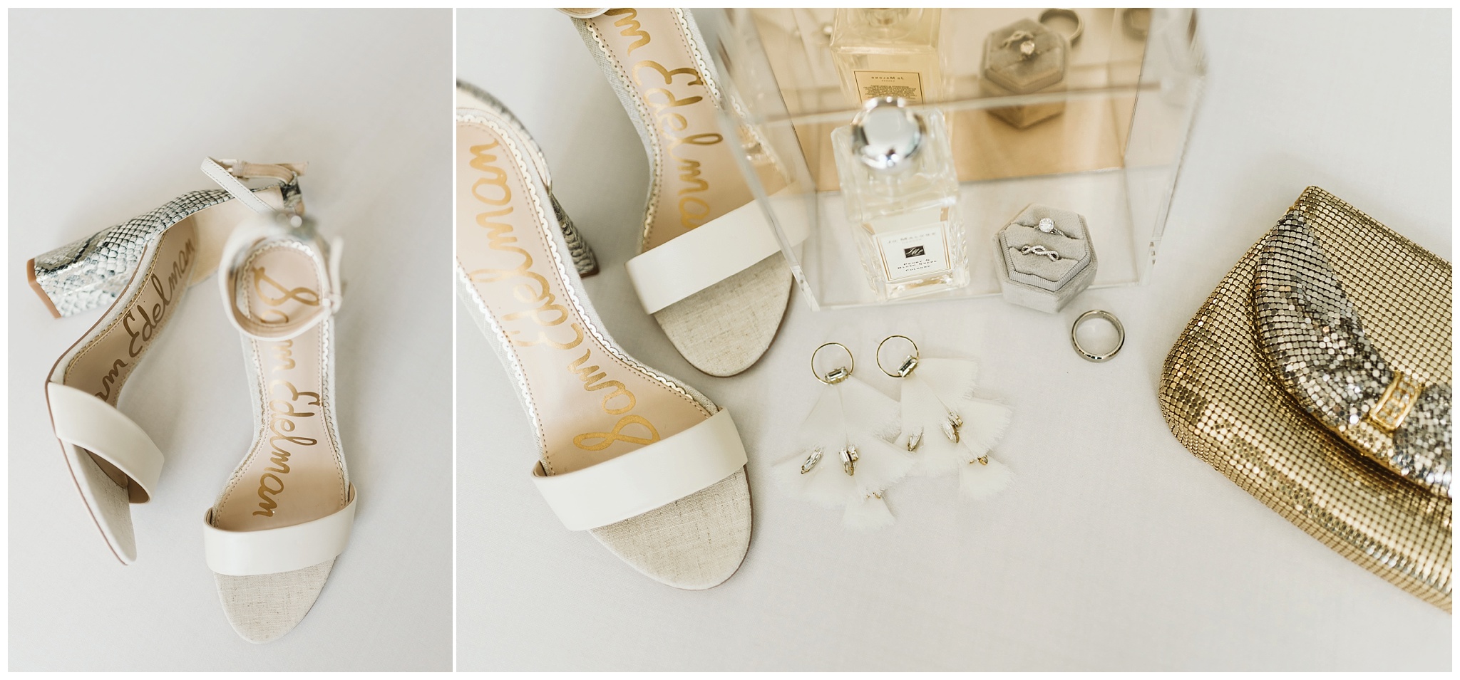 Sam Edelman heels snakeskin and brides jewelry